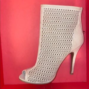 Chineese Laundry Blush Peeptoe Booties